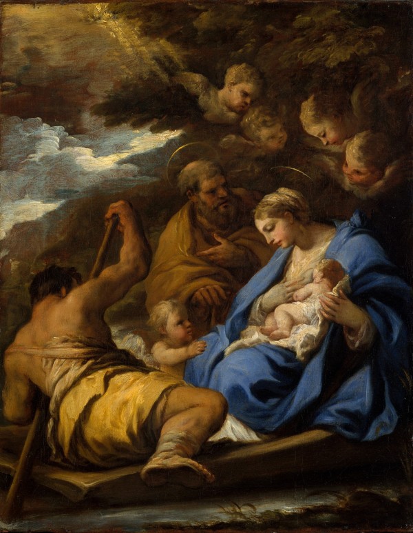 The Flight into Egypt by Sandro Botticelli
